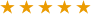avaliação cinco estrelas